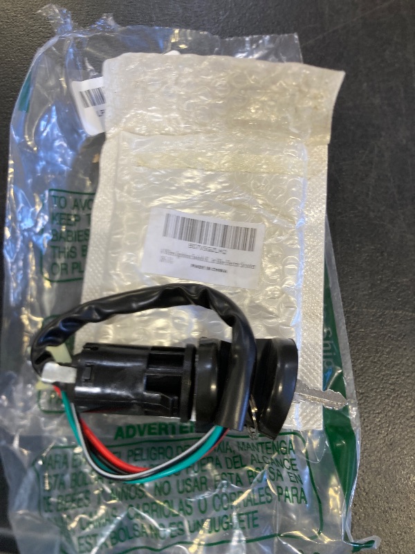 Photo 1 of 4 Wires Ignition Switch Key Set with Cap for 50cc 70cc 90cc 110cc 125cc 150cc 200cc 250cc TaoTao SUNL ATV Dirt Bike Electric Scooter