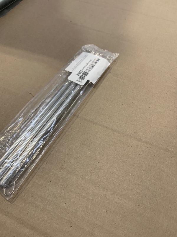 Photo 1 of 4pcs Stainless Steel Straw Replacement Compatible with Hydroflask Travel Tumbler Cup 40oz, Part Accessories for Hydro Flask Bottle 40oz with 2 Straw Cleaner Brush Reusable Metal Straws