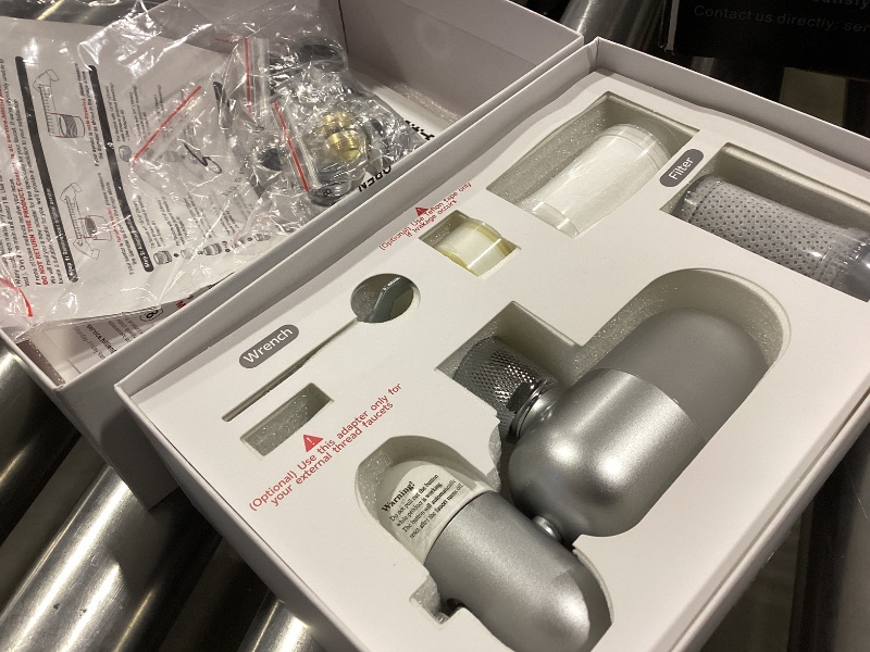 Photo 1 of 4 Modes Multifunctional Kitchen & Bathroom Water Filter for Sink Faucet with 2pcs Replacement Filters - 99.9% Chlorine Removal - Skin Hydration in 2 Weeks-Compatible with Most of Faucet