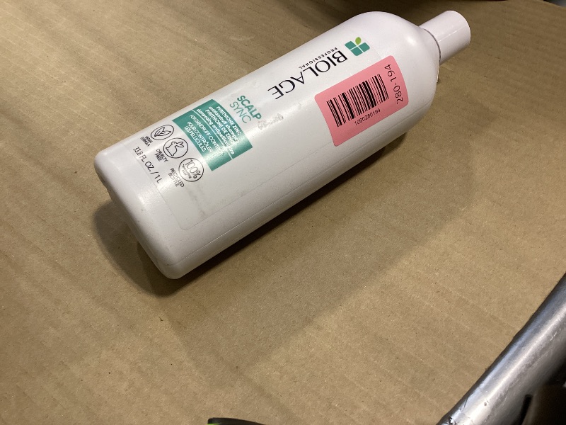 Photo 1 of Biolage Cool Mint Shampoo - Balancing Shampoo for Oily Scalp, Gently Cleanses, Refreshes & Helps Balance, Mint & Glycerin, Vegan & Paraben-Free, 33.8 Fl Oz