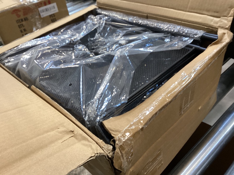 Photo 1 of 5 Tier Shoe Rack, Shoe Rack for Front Door Entrance with Hook, Shoe Organizer with Adjustable Mesh Shelves, Metal Shoes Rack for Entryway, Closet, Bedroom Living Room Garage