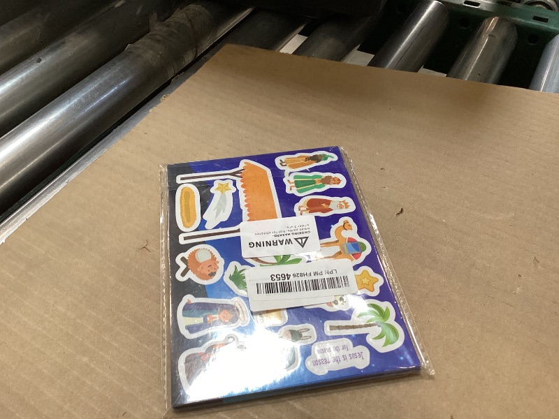 Photo 1 of 32 Sheets Christmas Nativity Stickers, Make a Nativity Scene Sticker Jesus Birth Stickers, Christmas Crafts for Kids, Religious Bible Scene Party Favor Christian Craft School Classroom Activity