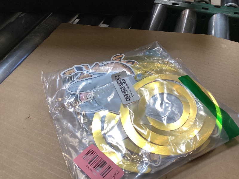 Photo 1 of 18Pcs Winnie Baby Shower Decorations Classic Pooh Hanging Decorations Swirls for Birthday Supplies Oh Baby Party Deocration