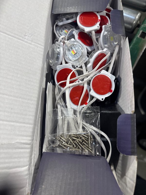 Photo 1 of 150FT Permanent Outdoor RGB Lights - Waterproof Smart LED Eaves Lights with App/Remote Control, Music Sync & DIY Scenes, Perfect for Christmas, Halloween, Parties & Daily Decor, Ideal for House Roof