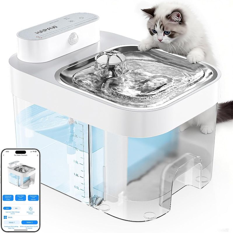 Photo 1 of HAWPAW Wireless Pet Water Fountain 
