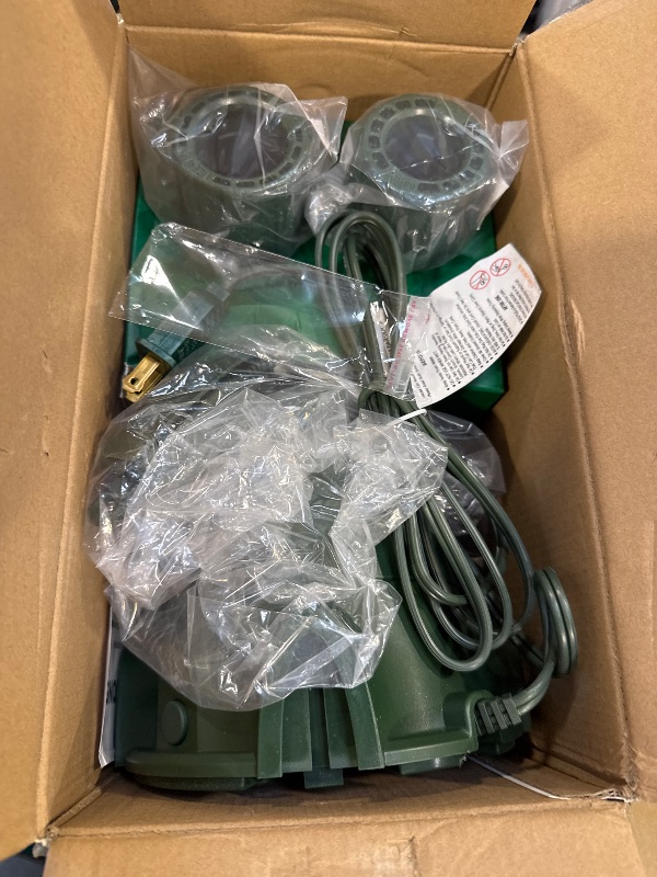 Photo 1 of (2025 Upgrade) Rotating Christmas Tree Stand with Remote Control, Stable 360 Revolving Tree Base Stand, Up to 7.5ft 90lb. Adjustable Christmas Tree Holder for Xmas Tree, Artificial Tree (Green)