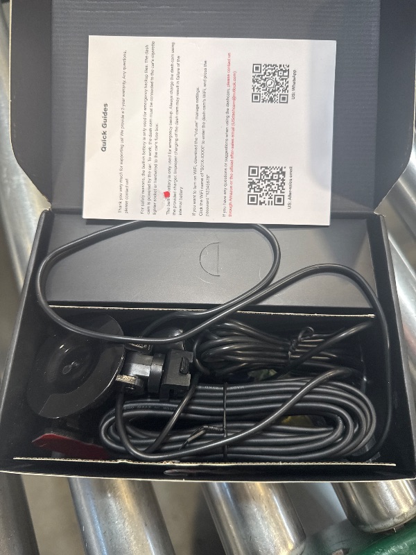 Photo 1 of 4 Channel 2.5K Dash Cam Front Rear Left Right, 170° Wide Angle Car Dash Camera with 5GHz WiFi & App Control, G-Sensor, Super Night Vision, 24H Parking Monitor, Loop Recording, 64GB SD Card Included