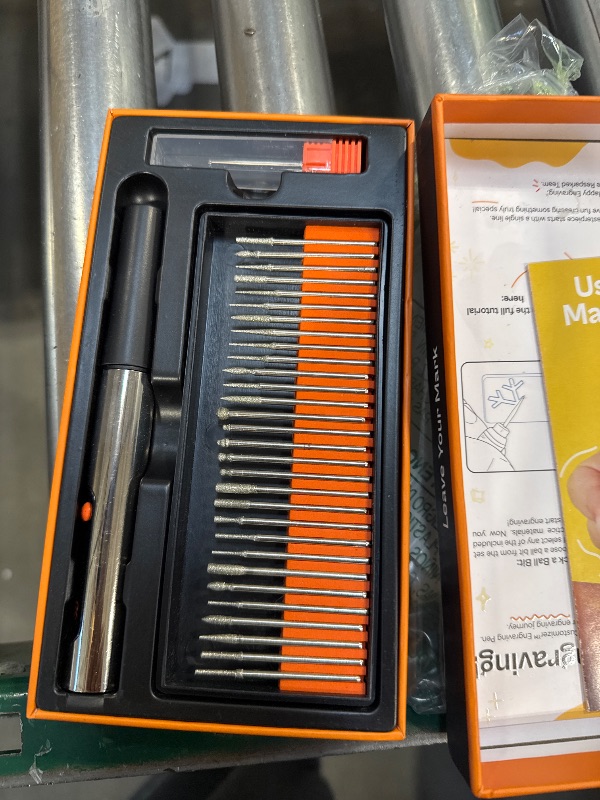 Photo 1 of ** PLEASE SEE NOTE ** Resparked Customizer Engraving Pen (Formerly Culiau): Ultimate Cordless Portable Tool for Artists & DIYers - Engrave 50+ Surfaces - Beginner Friendly - Rechargeable - Free 30 Bits & Mastery Guide