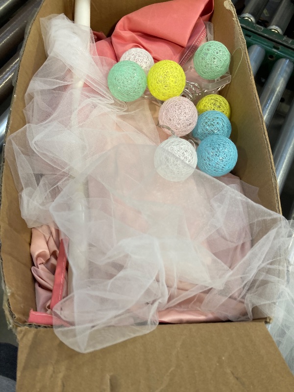 Photo 1 of EagleStone Large Kids Play Tent with Star Light, Padded Mat,Toddler Tent Indoor,Playhouse for Toddlers, Boys, Girls, Indoor Bed Tent Gift Toy