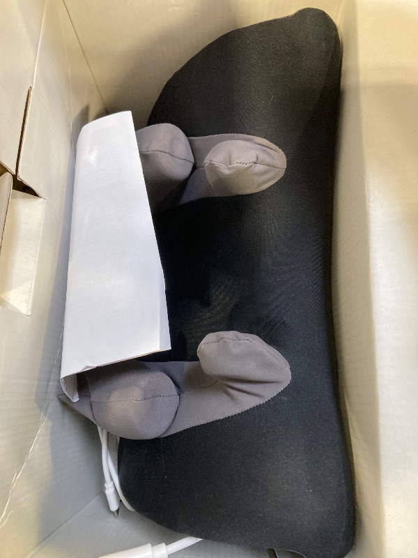 Photo 1 of CRECAD Shiatsu Neck Massager with Heat, Electric Deep Tissue Kneading Massage Pillow with 10-Minute Timer for Full Body Muscle Pain Relief, Cordless Portable Cervical Traction Device (Black)