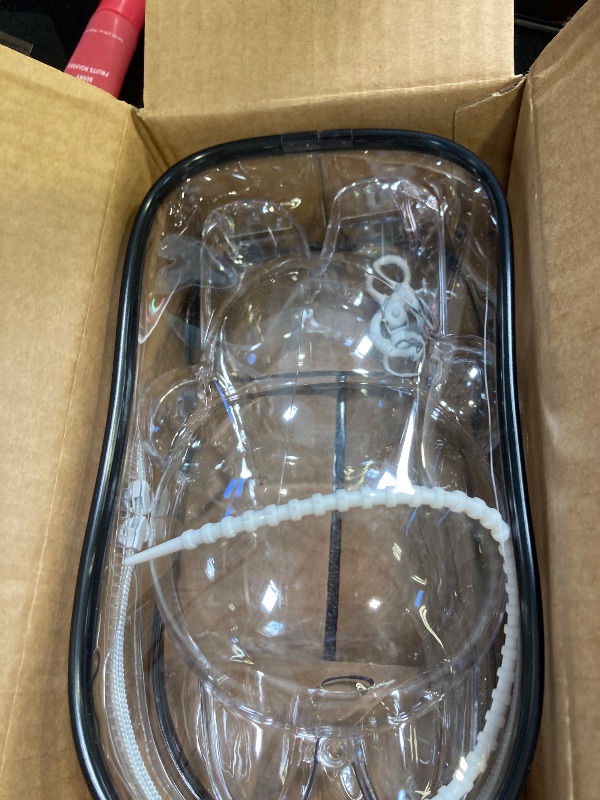 Photo 1 of 2PCS Protective Case Compatible with Doll?HD Clear Figure Display Blind Bag LABU Case, Storage Bag, Crystal-Clear Hard Display Box with Keychain (No Doll)