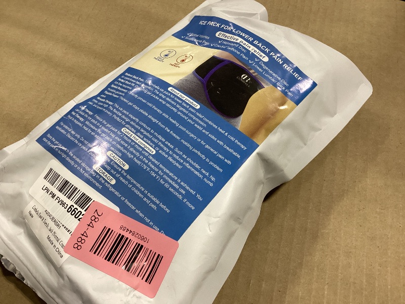 Photo 1 of Ice Pack for Lower Back Pain Relief Wrap