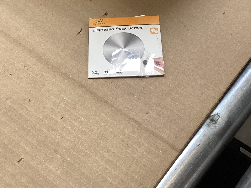 Photo 1 of 3 Pack Espresso Puck Screen for Breville Espresso Machine Ninja Cafe Luxe, 316 Stainless Steel 0.2mm Ultra-Thin Portafilter Filter Screen, 53.3mm