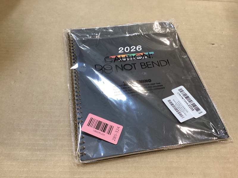 Photo 1 of 2026 Monthly Planner - Monthly Planner/Calendar 2026, 9" x 11", Jan 2026 - Dec 2026, Large, Twin-Wire Binding, 12 Months Tabs, Holidays, Two-Sided Pocket, Thick Paper