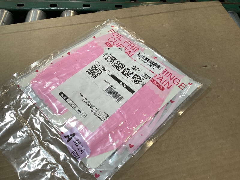 Photo 1 of 2 Pack Foil Curtain Pink Backdrop Streamers Metallic Tinsel Fringe Curtains Photo Booth Props for Birthday Wedding Engagement Bachelorette Christmas Holiday Celebration Party Decorations