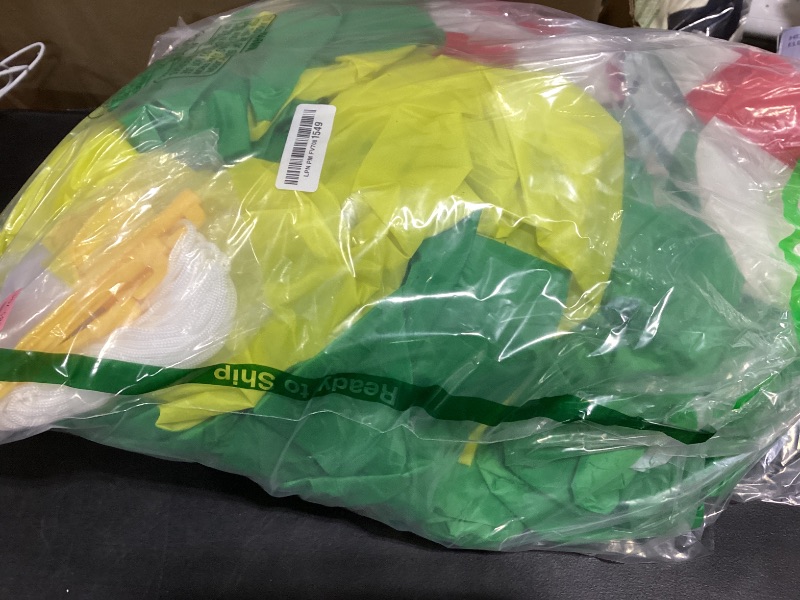 Photo 1 of 13FT Giant Dinosaur Christmas Inflatable Decorations, Built-in LED Lights, Strong Blower Huge Blow Up Yard Clearance Decor with Large Candy Cane Xmas Santa Hat Outdoor Indoor Holiday Party