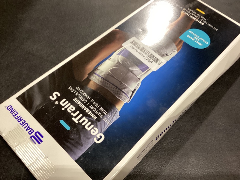 Photo 1 of Bauerfeind - GenuTrain S - Hinged Knee Brace Support - Advanced Stability of the knee joint - Left Knee - Size 6 - Color Black