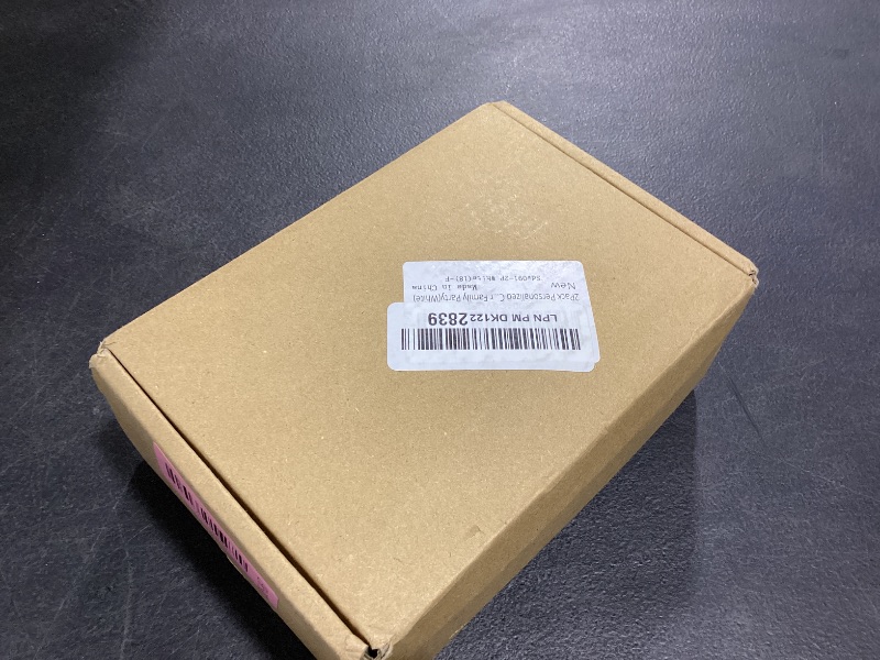 Photo 1 of 2Pack Personalized Christmas Stockings with Wooden Name Tags, 18 inches Xmas Cable Knitted Stocking for Holiday, Hanging Decoration Gifts for Family Party(White)