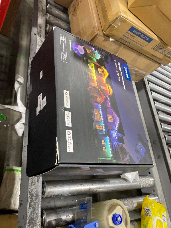 Photo 1 of Govee Permanent Outdoor Lights Pro, 200ft with 120 RGBIC LED Lights for Daily and Accent Lighting, 75 Scene Modes for Outdoor Decor, IP67 Waterproof, Works with Alexa, Google Assistant, Matter, White