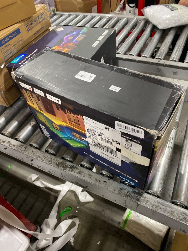 Photo 1 of Govee Permanent Outdoor Lights 2, 100ft with 60 RGBIC LED Lights for Daily and Accent Lighting, 75 Scene Modes for Outdoor Decor, IP67 Waterproof, Works with Alexa, Google Assistant, Matter, White