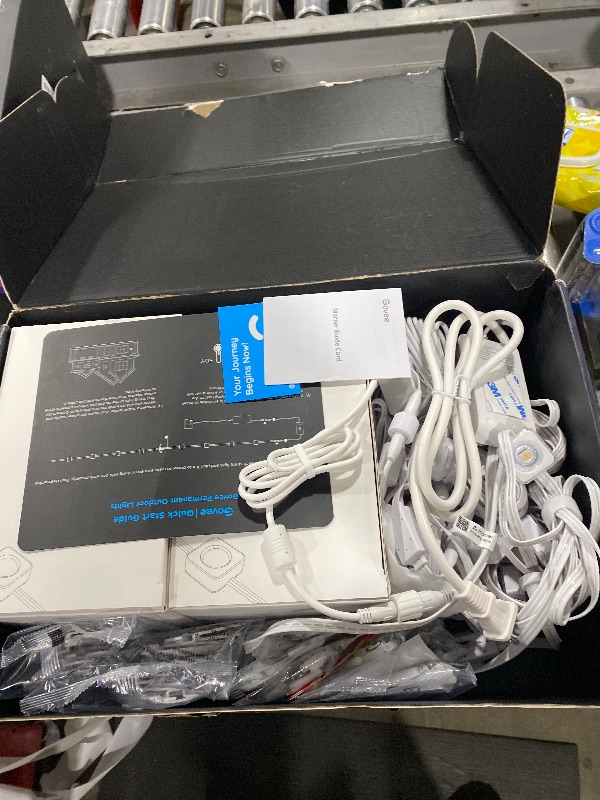 Photo 1 of Govee Permanent Outdoor Lights 2, 100ft with 60 RGBIC LED Lights for Daily and Accent Lighting, 75 Scene Modes for Outdoor Decor, IP67 Waterproof, Works with Alexa, Google Assistant, Matter, White