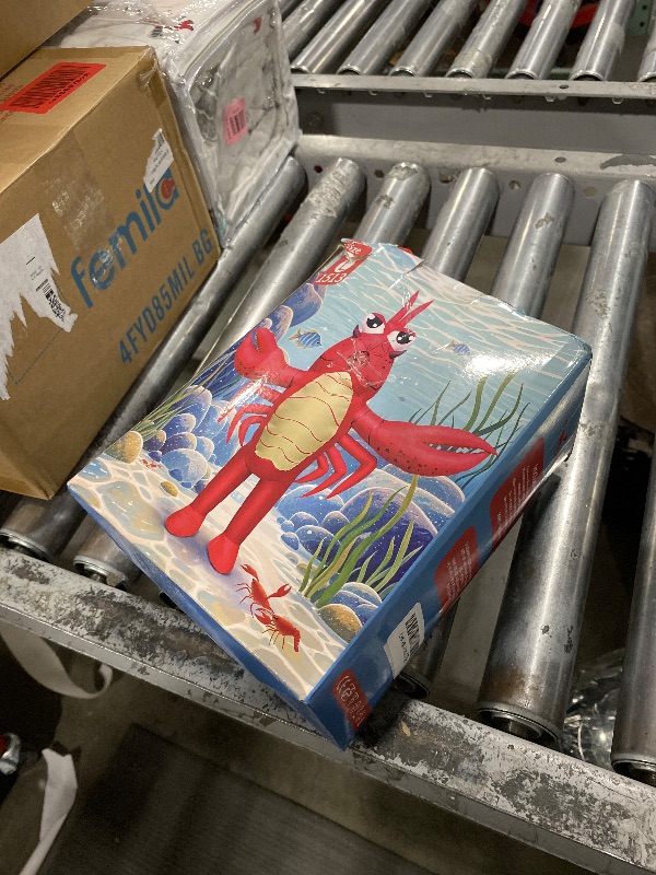 Photo 1 of KOOY Inflatable Lobster Costume Adult, Inflatable Costume For Adult, Blow Up Crawfish Costumes Women/Men for Funny Party, Lobster Dress, Onesie For Mardi Gras/Halloween