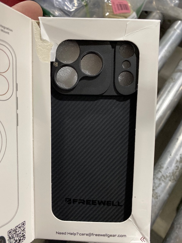 Photo 1 of FREEWELL Pro Filmmaker Case for Phone 17 Pro - Magnetic Filters & 17mm Lens Mount Black