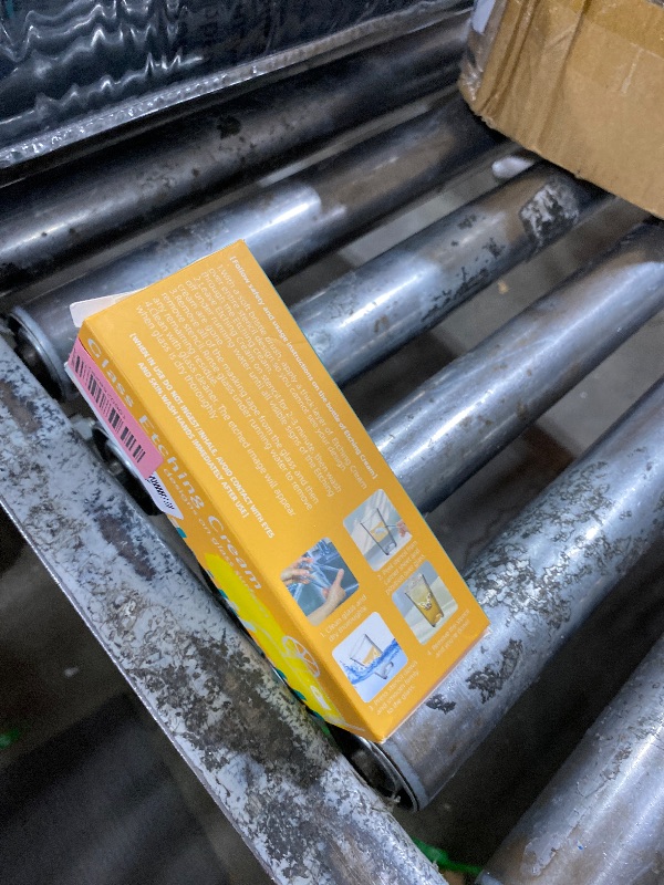 Photo 1 of (3oz) Etching Starter Kit for Intricate Designs, DIY Art Craft Bundled with 3 Application Brushes, 1 Paper Tape, 1 Nitrile Gloves, 1 Silk Screen Label, Perfect for Mirrors, Windows, Glassware