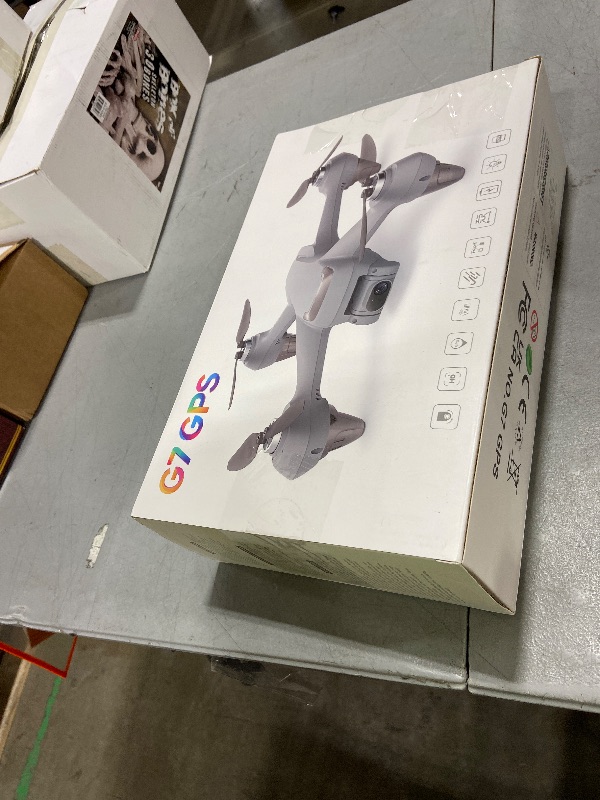 Photo 1 of NewUpgraded Large Screen Remote Drones with Camera for Adults 4K, Sturdy Drones for Beginners Safe Auto Return Home, Follow Me, Under 250g, with 32GB SD Card, Cool Flash Lights, Waypoint Flight