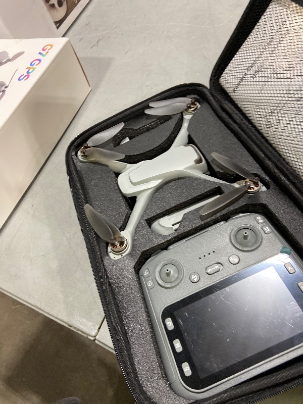 Photo 1 of NewUpgraded Large Screen Remote Drones with Camera for Adults 4K, Sturdy Drones for Beginners Safe Auto Return Home, Follow Me, Under 250g, with 32GB SD Card, Cool Flash Lights, Waypoint Flight