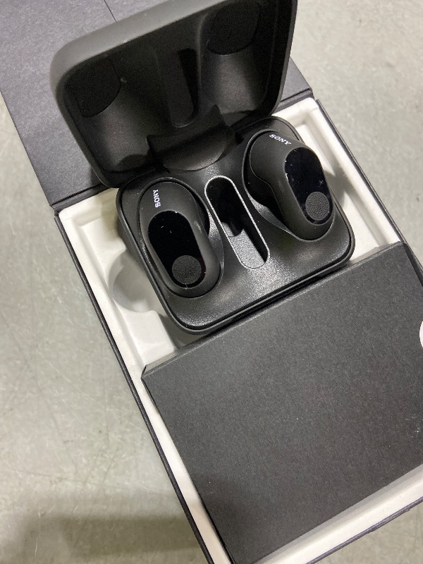 Photo 1 of Sony Inzone s Wireless Gaming Earbuds, Perfect for PlayStation® 5, for PC/PS5/Switch/Mobile, 48Hr Battery with Case, Noise Canceling, 360 Spatial Sound, 2.4GHz USB-C Dongle, WF-G700N Black