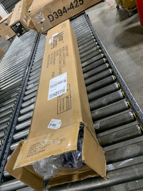 Photo 1 of missing pieces----------------VEVOR 12x20 FT Heavy Duty Carport, Portable Car Canopy with Removable Sidewalls and Door, Outdoor Car Shelter, UV-Resistant, Water-Resistant, All-Season Car Shelter for Cars, Boats, and Equipment