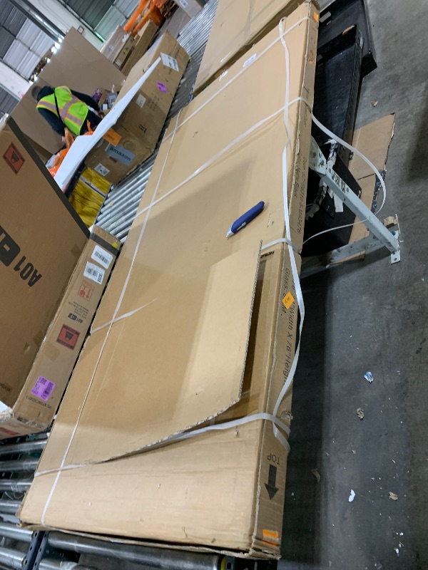 Photo 1 of *SEE CLERK NOTES* matte black shower door 34" width 76" height