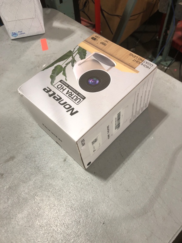 Photo 1 of ?Projector 2026 Upgraded?Mini Projector with WiFi 6 and Bluetooth 5.2 Support 4K 1080P Auto Keystone 270° Rotatable Projector Portable Compatibile with HDMI/TV Stick/Memory Stick/Laptop-Black