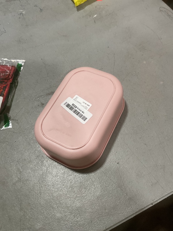 Photo 1 of Rabbit Insulated Food Box – User-Friendly Stainless Steel Delicate Pattern Bento with 2 Compartments Removable Divider Leak-Proof Lid BPA Free Portable Lunch Carrier for Office, School, Travel (Pink)