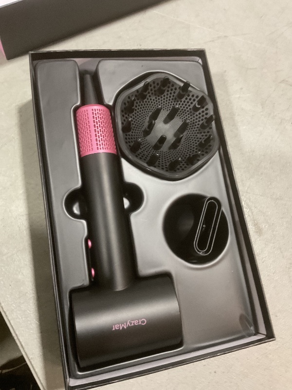 Photo 1 of Ionic Hair Dryer with Diffuser and Concentrator- 180000 RPM High Speed Blow Dryer, 3 Min Fast Drying, Heat-Control, Low Noise, Lightweight, Salon Professional Blow Dryer for Women, Men (Blush Pink)