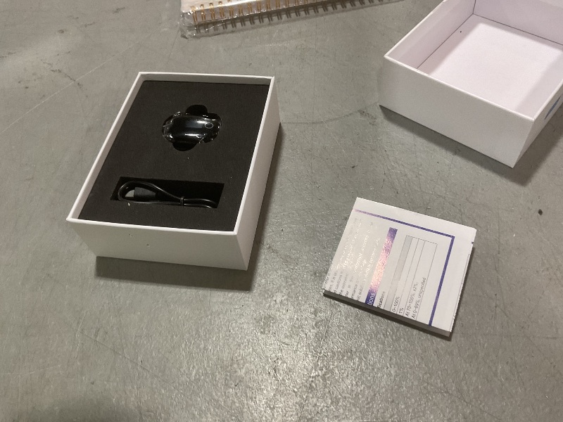 Photo 1 of Pulse Oximeter O2 Ring Oxygen Monitor with Smart Reminder Sleep Oxygen Monitor Continuous Recording of SpO2 & PR, Blood Oxygen Saturation Rechargeable Pulse Ox with Free APP & Reports