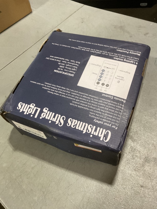 Photo 1 of WATERGLIDE 1000 LED Christmas String Lights, 328 FT Green Wire LED Decorative Fairy Lights with Remote & 8 Modes, Waterproof for Outdoor Xmas Holiday Party Garden Wedding Home Decor, Warm White