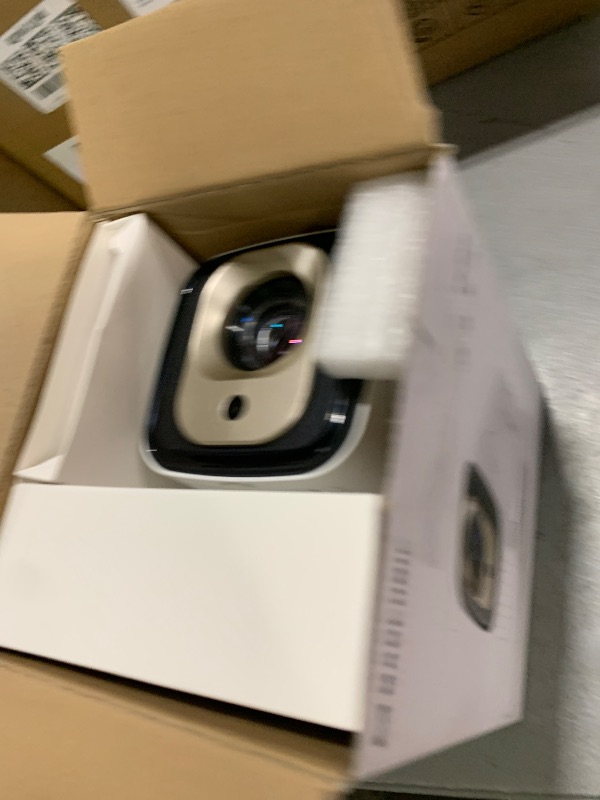 Photo 1 of ?Auto Focus&1080P?Magcubic Mini Smart Projector with 4K Support, Portable Projector with Wifi and Bluetooth, 5W Speaker, Built in Apps, Voice Control, Outdoor Movie Projector