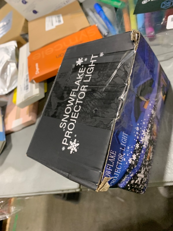 Photo 1 of ?LILNIAGY Christmas Decorations Outdoor Christmas Projector Lights Snowflake Projector, IP65 Waterproof & Adjustable Christmas Lights for Outdoor Christmas Decorations Home Party Garden Xmas Decor