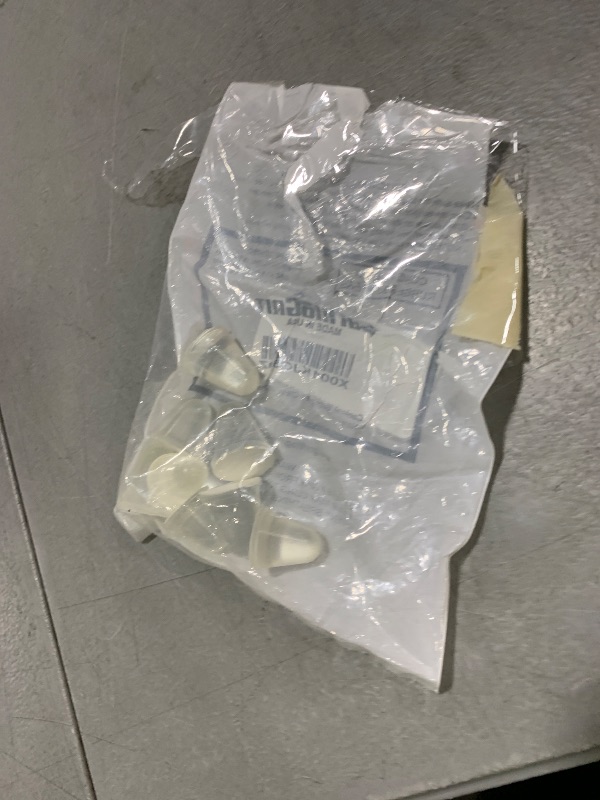 Photo 1 of Cone Shaped Clear Rubber Bumpers - 16 PC Combo - Tall Rubber Feet Spacers for Electronics, Computer Audio Equipment, Car Truck Bug Deflector, Cutting Boards, Picture Frames, Cabinet Door