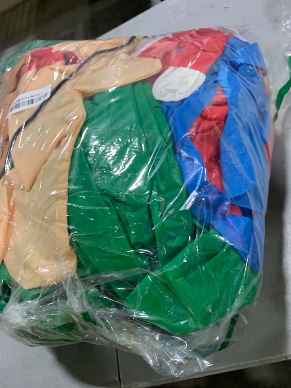 Photo 1 of Hioasis 9FT Christmas Outdoor Inflatable Decoration - Tree with Xmas Green Monster, Dog & Gift Boxes with LED Lights, Merry Christmas Lawn Display Blow up for Front Yard Holiday Decor