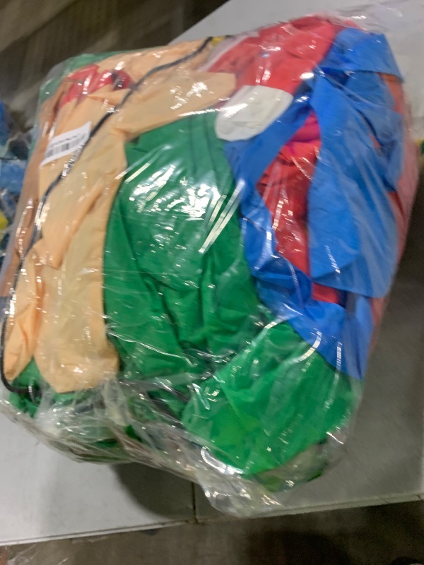 Photo 1 of Hioasis 9FT Christmas Outdoor Inflatable Decoration - Tree with Xmas Green Monster, Dog & Gift Boxes with LED Lights, Merry Christmas Lawn Display Blow up for Front Yard Holiday Decor