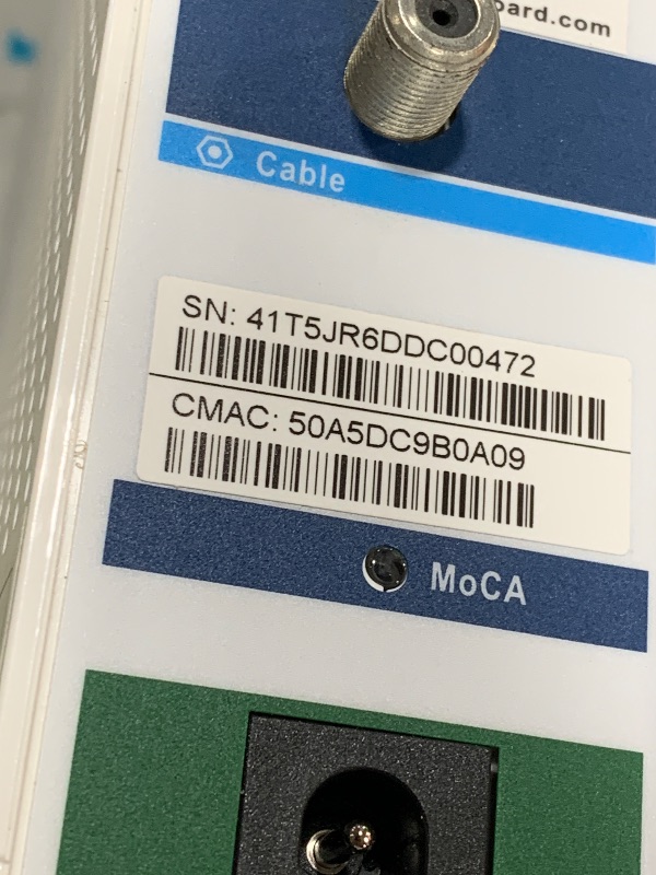 Photo 1 of ARRIS SURFboard SVG2482AC DOCSIS 3.0 Cable Modem & AC2350 Wi-Fi Router , Comcast Xfinity Internet & Voice , Four 1 Gbps Ports , 2 Telephony Ports for Digital Voice , Up to 800 Mbps