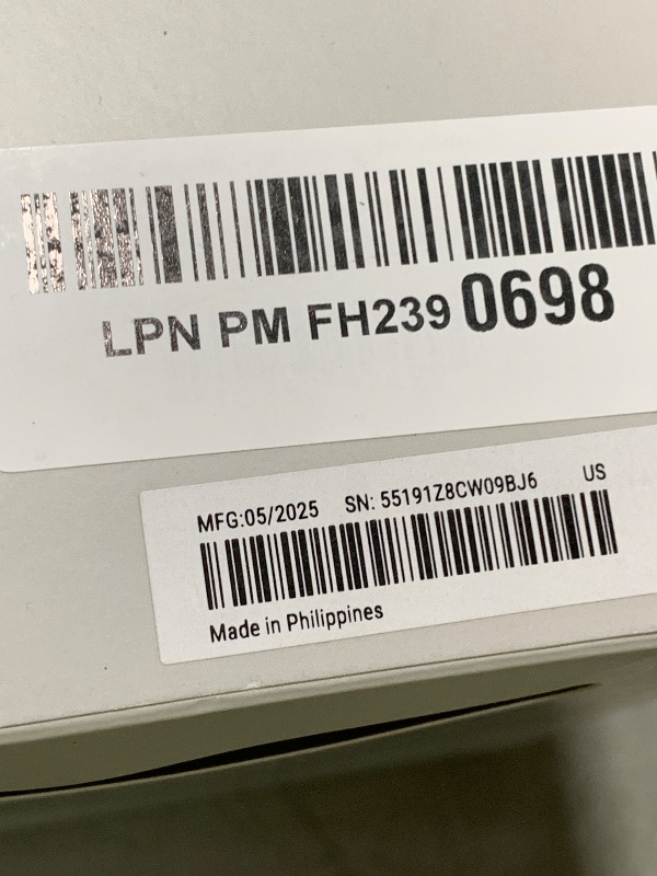 Photo 1 of Google Nest Cam Outdoor (Wired, 2nd Gen) - Security Camera with 2K Video and Gemini, Night Vision, 2-Way Audio - Works with Google Home - 2025 Model - Snow