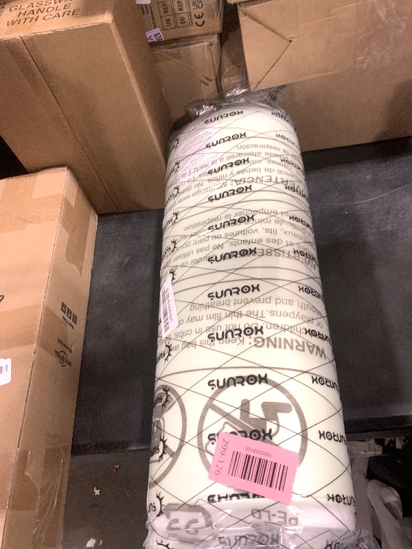 Photo 1 of **INCOMPLETE, NO COVERS** SUNROX Gel Memory Foam Chair Cushions, FadeShield Water-, Stain-Resistant Durable Reversible Seat Cushion Pads for Indoor/Outdoor Kitchen Dining Office 17"x16",