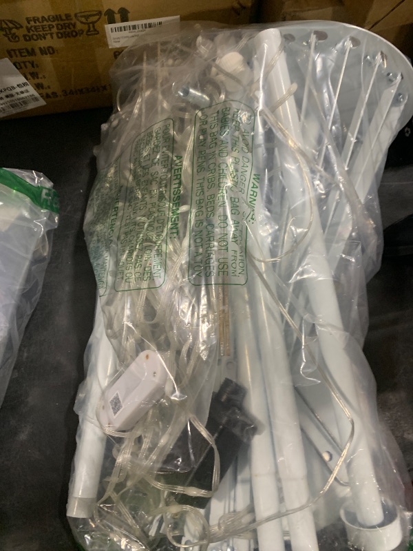 Photo 1 of Holaurora 10FT Lighted Outdoor Christmas Tree, 514 LED Smart Cone Tree, Music Sync RGB Fairy Lights, LED Light Show, APP and Remote Control, Timer Function, Perfect for Outdoor Christmas Decorations