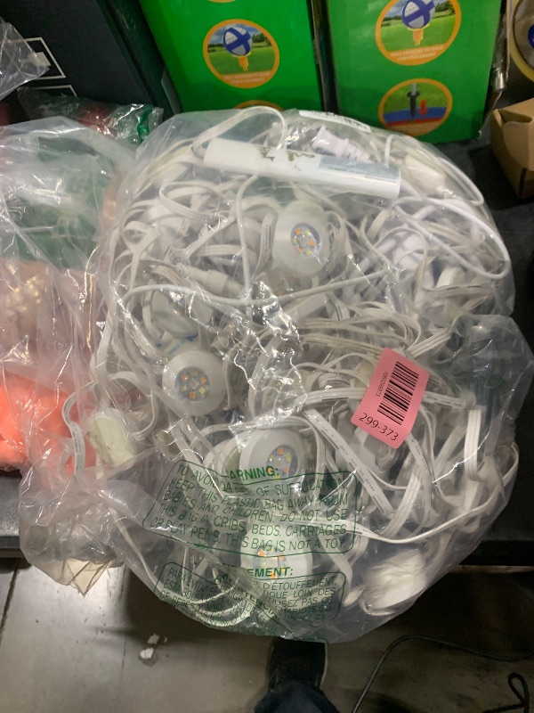 Photo 1 of Lumary Permanent Outdoor Lights Pro 105ft with 80LED RGBAICW Smart Eave Light for Chirstmas, Work with Alexa Google IP67 Waterproof, Color Changing & White, Multi Scene for Daily Accent Lighting Decor