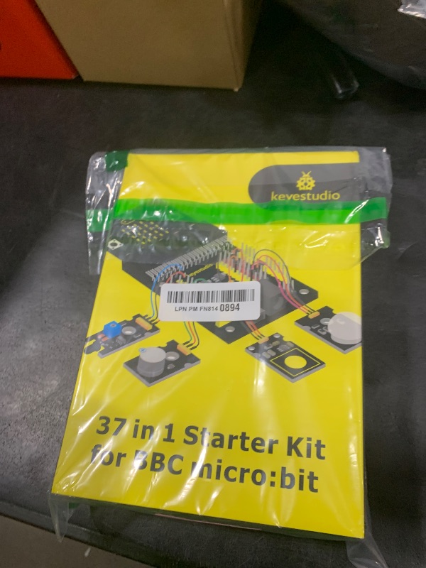 Photo 1 of KEYESTUDIO 37 in 1 Box Starter Kit with BBC Microbit V2.2 Board, Great 37 Sensors Microbit Accessories Coding Electronics Kit for Teens Adults, Electric Circuit Learning with Tutorial