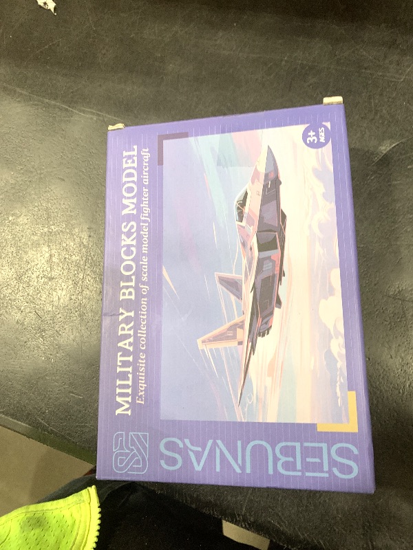 Photo 1 of SEBUNAS 1:100 Scale SU-35 Fighter Jet Quick Build Model Kit Plastic Millitary Jet Plane Toy Assembly Aircraft Model with Stand Gift for Adults and Kids (25 Pieces)